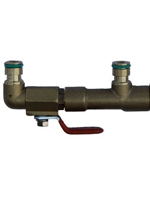 Кран заполнения системы отопления в сборе (100-300 ICH/KFC) Кран подпитки