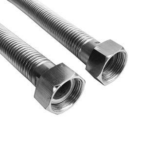 Подводка сильфонная для газа G3/4'' 1,00 м гайка / гайка