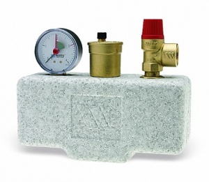 WATTS, Группа безоп. котла до 50 кВт на 3 бар KSG 30/ISO2 с теплоизоляцией