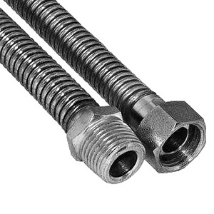 Подводка сильфонная для газа G1/2'' 2,00 м гайка / штуцер