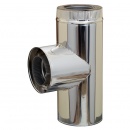 Тройник нерж. 90град. ДУ 400-300