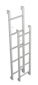 Лестница алюминиевая 2м