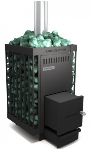 Банная дровяная печь Каминика ПБ 14-сетка