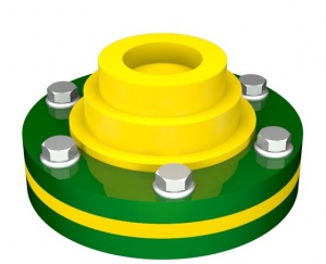 Муфта скважинная универсальная