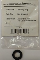 B014200026 Кольцо уплотнительное Ace WR-10 mini/12/16B (BC) Black INSE
